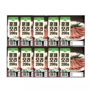 다향 훈제오리 200gX10팩