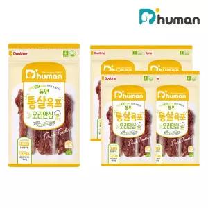 [굽네듀먼]HACCP 강아지 국산육포 오리안심 50g 5팩 강아지간식