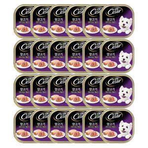 시저 양고기 캔 100gx24개(1BOX) / 강아지캔