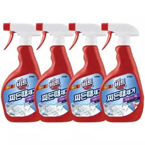 비트 찌든때제거 500ml, 4개