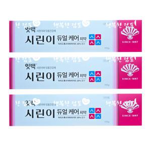 동화약품 잇백 시린이 듀얼케어 치약 120gX 3개