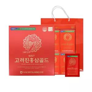 마천농협 6년근 고려진홍삼골드 70ml 30포 홍삼음료 명절선물 답례품