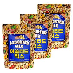 썬넛트 어쏠티드믹스 650g x 3개