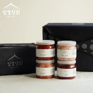 함열상회 4종 선물세트 추천형 6호 / 명란젓, 창난젓, 낙지젓, 오징어젓 각 500g