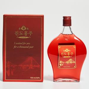 진도홍주 루비콘 40도 700ml 아리랑 지초주 (케이스, 쇼핑백 포함)