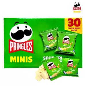 프링글스 미니 사워크림 어니언 570g (19g X 30봉) 감자과자