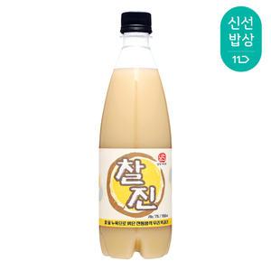 [품질보장]남도가양주 찰진생막걸리 7도 750ml 석탄주