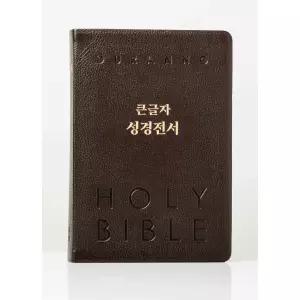 개역개정 큰글자 성경전서 단본(색인/무지퍼/우피/다크초코/NKR82DBU/두란노)