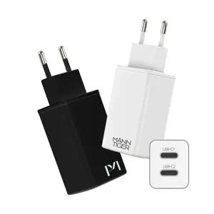 [만타이거] GaN 65W PD C타입 2포트 멀티 스마트폰 노트북 초고속 충전기 어댑터