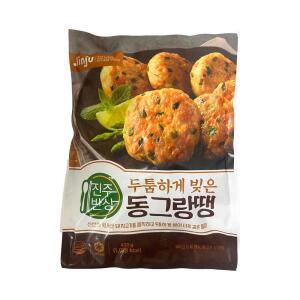 진주반상 두툼하게 빚은 동그랑땡 420g /명절 전 제사 튀김 추석 밥반찬 국내산돼지고기 육즙