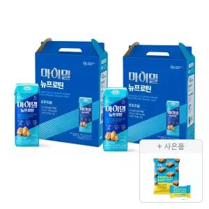 마이밀 마시는 뉴프로틴 오리지널, 190ml, 16팩, 2개 + 증정 (마이밀 한입쏙쏙 프로틴바, 150g, 1개)