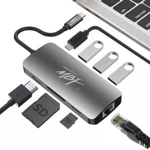 USB C타입 8 in 1 멀티 컨버터 MBF-UC8IN1AC [H@lu]