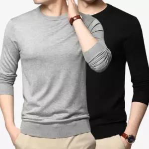 [아이에스이랩]남자 긴팔 니트 스웨터 가을 겨울 간절기 I4NT002