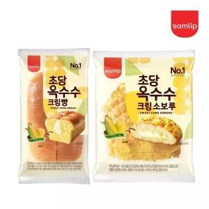 삼립 초당옥수수 크림빵 5봉+초당옥수수 크림소보루 5봉