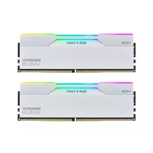 [서린공식] 에센코어 클레브 DDR5-6000 CL30 CRAS V RGB WHITE 패키지 서린 (64GB(32Gx2))