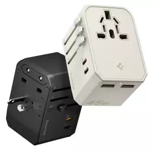 슈피겐 45W USB PD PPS 4포트 초고속 여행용 멀티 어댑터