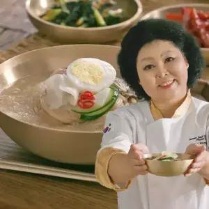[홈쇼핑방송]이순실 평양냉면 메밀면(20봉)+냉면육수(10봉)+비빔장(10봉) 20인분(40팩)