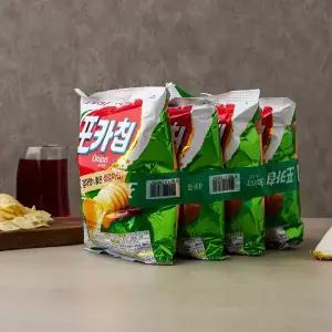 오리온 포카칩 어니언 4번들 152g