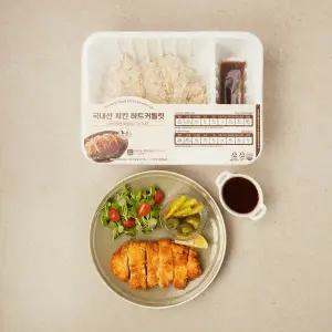 [냉장] 치킨 하트커틀릿(닭가슴 치킨까스) 520g