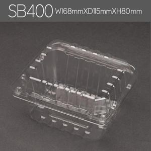 과일포장 방울토마토 400g 용기 500개 투명 플라스틱 로컬푸드 포장 용기 SB410