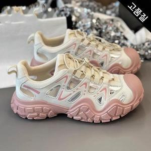 아이보리핑크 등산샌들 여성 여름 데일리 아웃도어 운동화 트레킹화