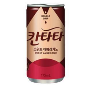 [롯데칠성] 롯데 칸타타 스위트 아메리카노 175ml x 60개