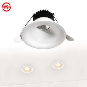 호른 움푹 다운라이트 2인치 6W 플리커프리 커브 매입등