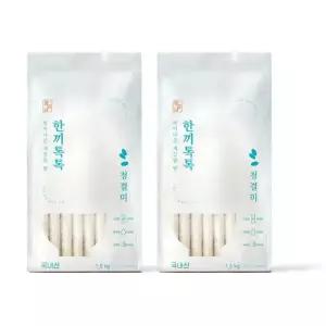 한끼톡톡 청결미 쌀 3kg (150g x 10개입 x 2)