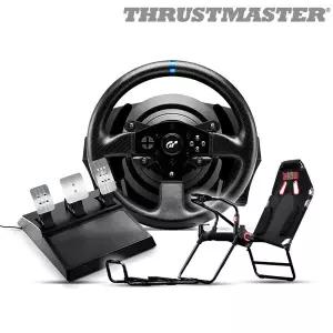 [트러스트마스터] T300RS GT 레이싱휠, GT Lite 시트 패키지 (BK) SSG