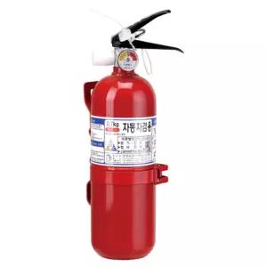 한국소방 자동차용 분말 소화기 0.7kg 10초 (1EA)/국산/차량용/휴대용/미니/주방/ABC소화기/과학실/학교