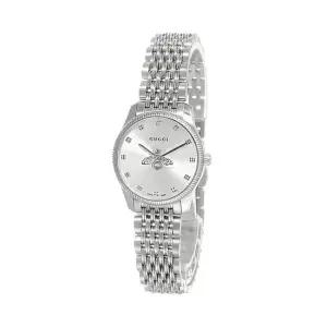구찌 YA1265019 G타임리스 여성 메탈 쿼츠 29mm
