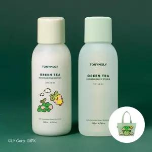 [2종 골라담기] 그린티 수분 토너/로션 200ml(+미니니 에코백)
