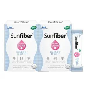 셀렉스 썬화이버 혈당케어 스틱 62.5g(6.25g, 10포), 2개