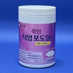 일진약품 죽염 식염포도당 1000정 8320399 비타민함유 현장 근로자의 체온조절과 피로회복에 효
