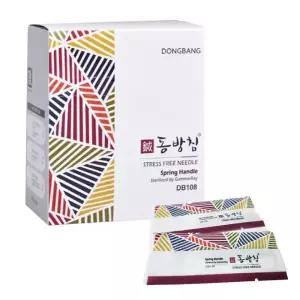 동방 멸균침 DB108 스프링핸들 쌈지형 일회용침 1000개입