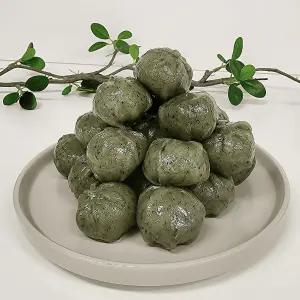 싱싱한 수리취나물로 만든 수리취 꿀떡 1kg