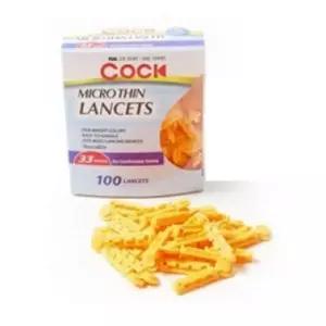 란셋 소아용 사혈침 33G 100P 혈당침 란셋침