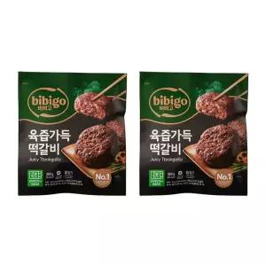 CJ 비비고 육즙가득 떡갈비 360g, 2개