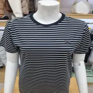 여성 스트라이프 라운드반팔티셔츠7LOTS408B