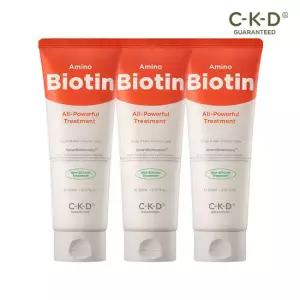 CKD 아미노비오틴 논실리콘 트리트먼트 150ml 3개