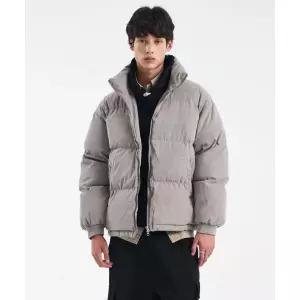 블랙모먼트 울솜 숏 패딩 재킷 [그레이] 1998736