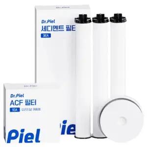 닥터피엘 필터 샤워기 리필필터 6개월 세트 1차필터 3p + 2차필터 무향 1개