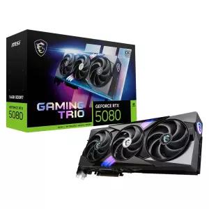 MSI 지포스 RTX 5080 게이밍 트리오 OC D7 16GB 트라이프로져4 (정품)