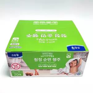 크린랩 청정 순면 행주 30cm x 30cm 20매입