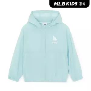 [MLB키즈](공식)26SS 스트릿 메가 립스탑 초경량 바람막이 LA (L.Aqua blue) 7AWJB0363-07ABL