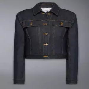 26SS 톰브라운 셀비지 데님 슈렁큰 재킷 FBC948UF1101415 DENIM DOM