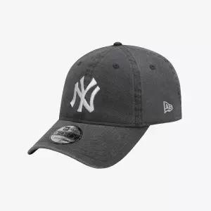 [뉴에라](타임스퀘어점패션관)MLB 뉴욕 양키스 피그먼트 워시드 언스트럭쳐 볼캡 블랙 15131653