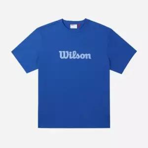 윌슨반팔티 LQC W251003NTS31-BLU 퓨어드라이 빅로고 티셔츠 UNI