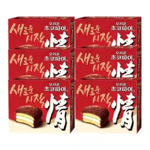 오리온 초코파이 (12입 x 6팩) 총72개 간식/어린이/간식거리/후식