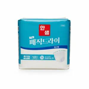 안샘 성인용기저귀 팬티형 환자 산모용 특대형 8팩 80매